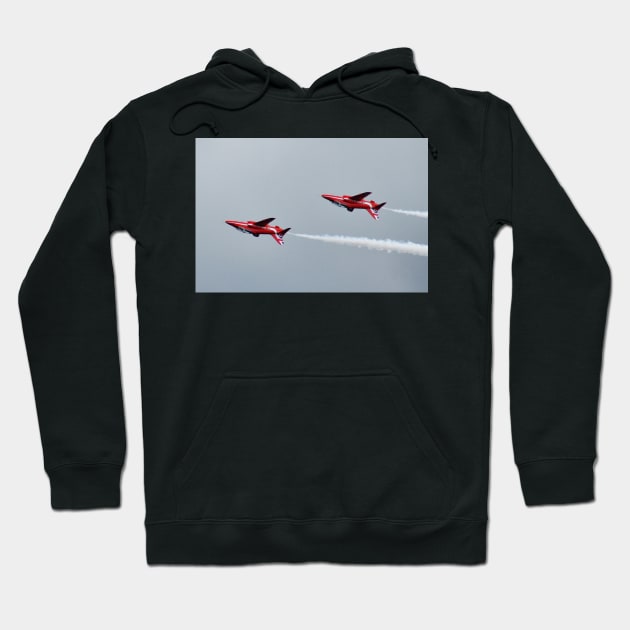 Red Arrows Hoodie by declancarr